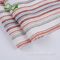 woven stripe 100% viscose crepe fabric for dress